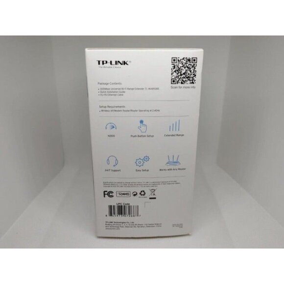 TP-LINK 2.4G Band WiFi Repeater 300Mbps WIFI Range Extender Wifi Signal Booster - Picture 4 of 8